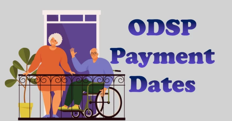 ontario disability support program odsp payment dates